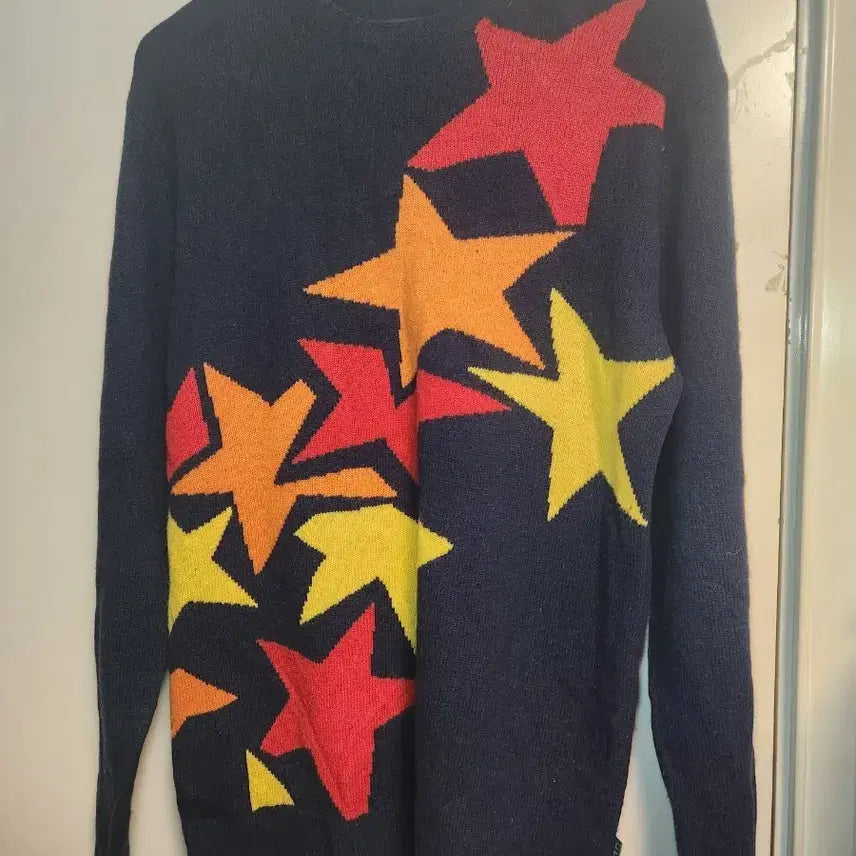[BUNJANG] Paul Smith Vintage Star Knit Sweater / 폴스미스 빈티지 스타 니트 L