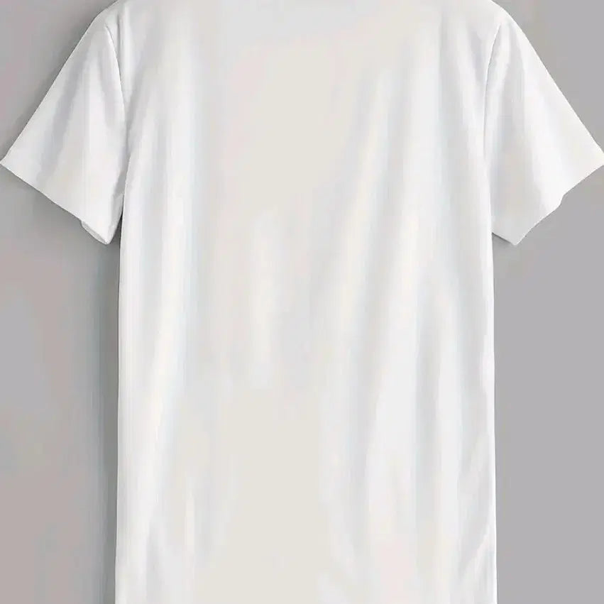 [BUNJANG] Discovery Find New White T-shirt (105) / 새상품 디스커버리 흰색 반팔 티셔츠 105