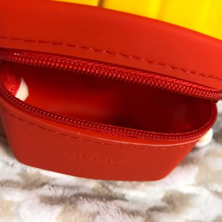 [BUNJANG] Potato Fries Silicone Pouch Keychain / 감자튀김 실리콘파우치 키링
