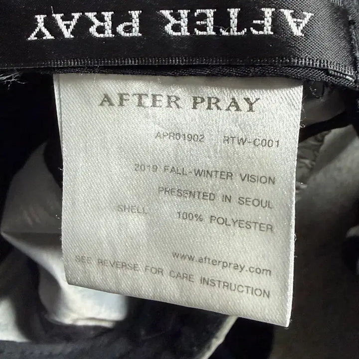 [BUNJANG] After Pray Scotch Nylon Ball Cap / 애프터프레이 스카치 나일론볼캡 러닝,런닝모자