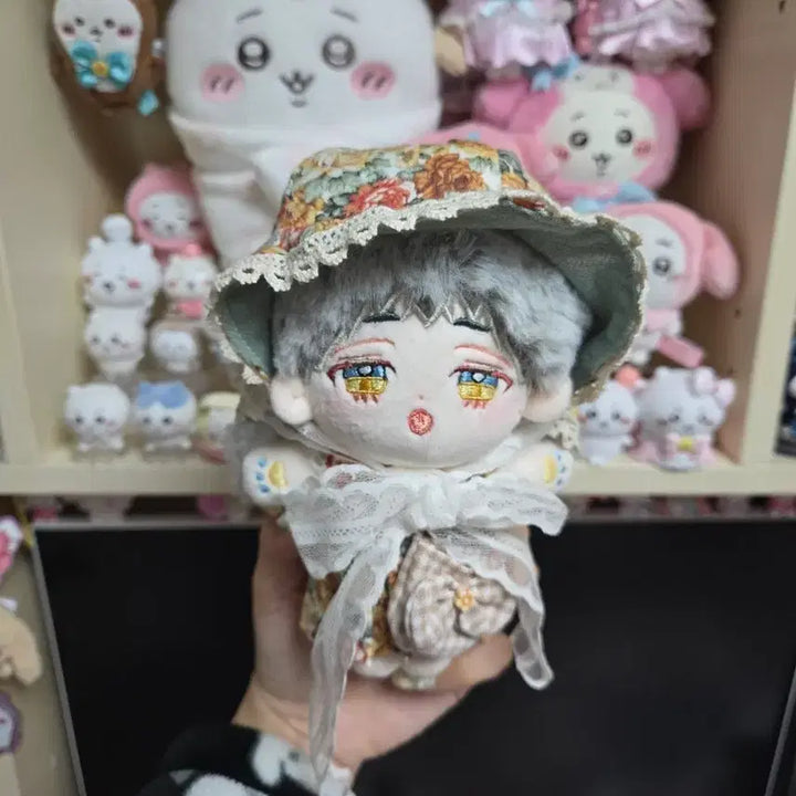 [BUNJANG] 15cm Bunny Nep Doll with Outfit / 15깅 15cm 무속성 버니냅 인형 옷포함