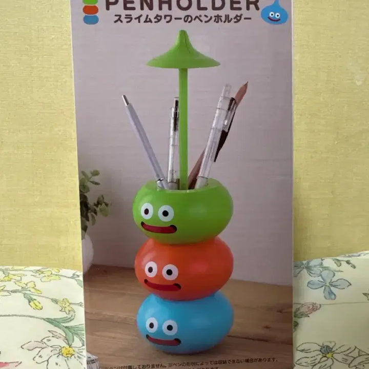 [BUNJANG] Dragon Quest Slime Tower Pen Holder / 드래곤 퀘스트 슬라임 타워 펜홀더