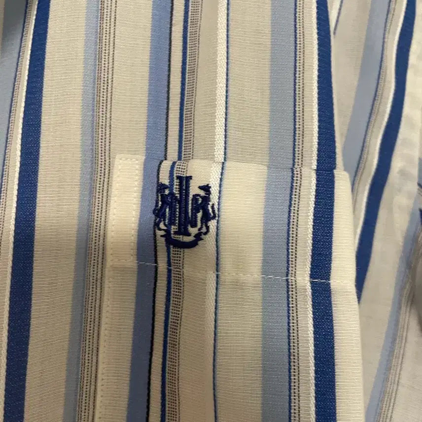 [BUNJANG] Indian Linen Striped Shirt / 린넨셔츠 100~105