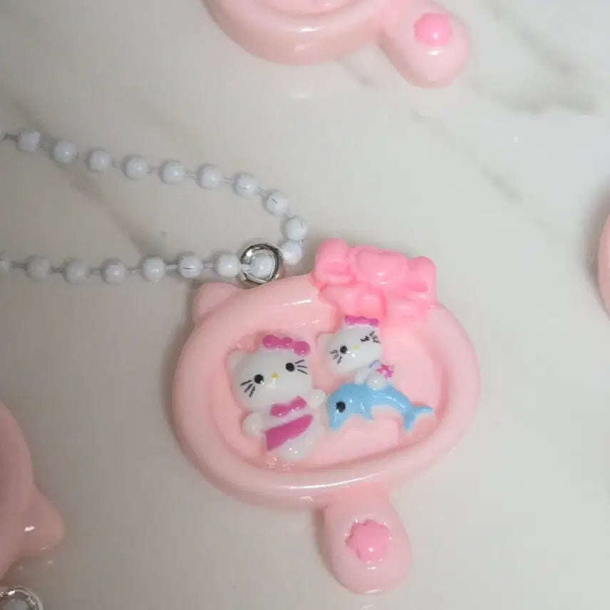 [BUNJANG] Kitty Mirror Keyring / 거울키티키링