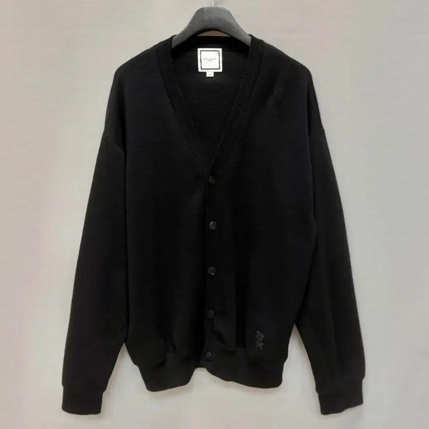 [BUNJANG] Wooyoungmi V-Neck Cardigan Black 23FW / 우영미 브이넥 가디건 블랙 23FW 50사이즈