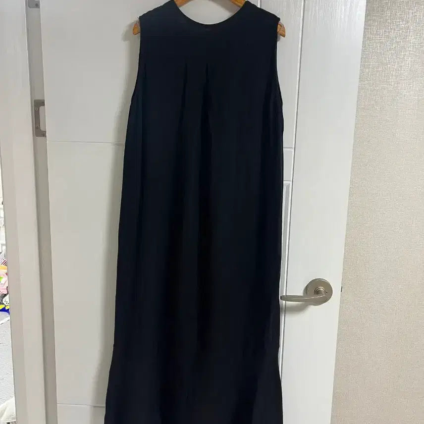 [BUNJANG] Vintage Black Vest Dress / (일본 수입 빈티지)블랙 조끼 원피스 나시 롱