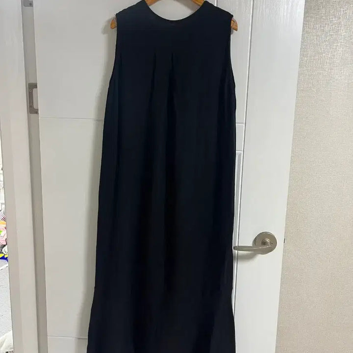 [BUNJANG] Vintage Black Vest Dress / (일본 수입 빈티지)블랙 조끼 원피스 나시 롱