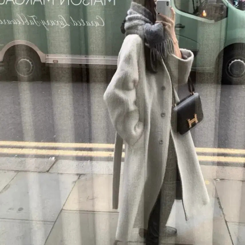 [BUNJANG] Anderson High Neck Coat / 언더슨 하이넥 코트