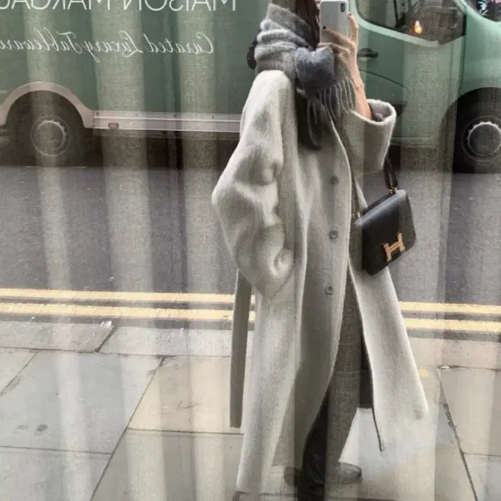 [BUNJANG] Anderson High Neck Coat / 언더슨 하이넥 코트