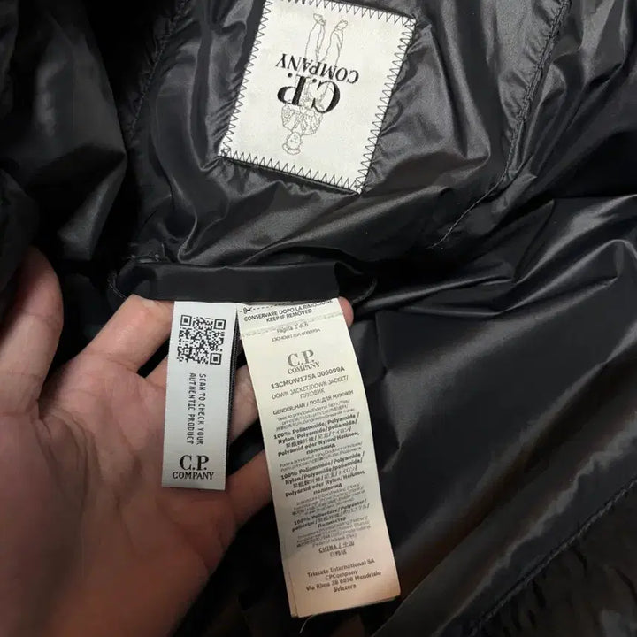 [BUNJANG] CP Company DD Shell Black Padded Jacket / cp컴퍼니 dd쉘 블랙 패딩 48