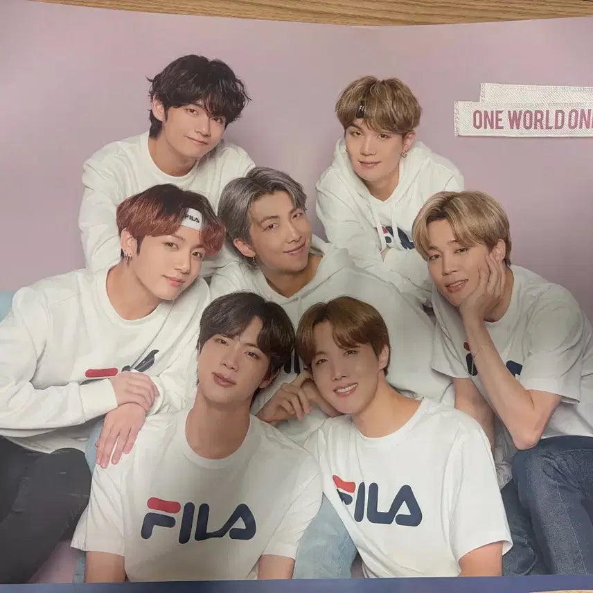 [BUNJANG] BTS Fila Force Poster / 방탄 휠라 포스