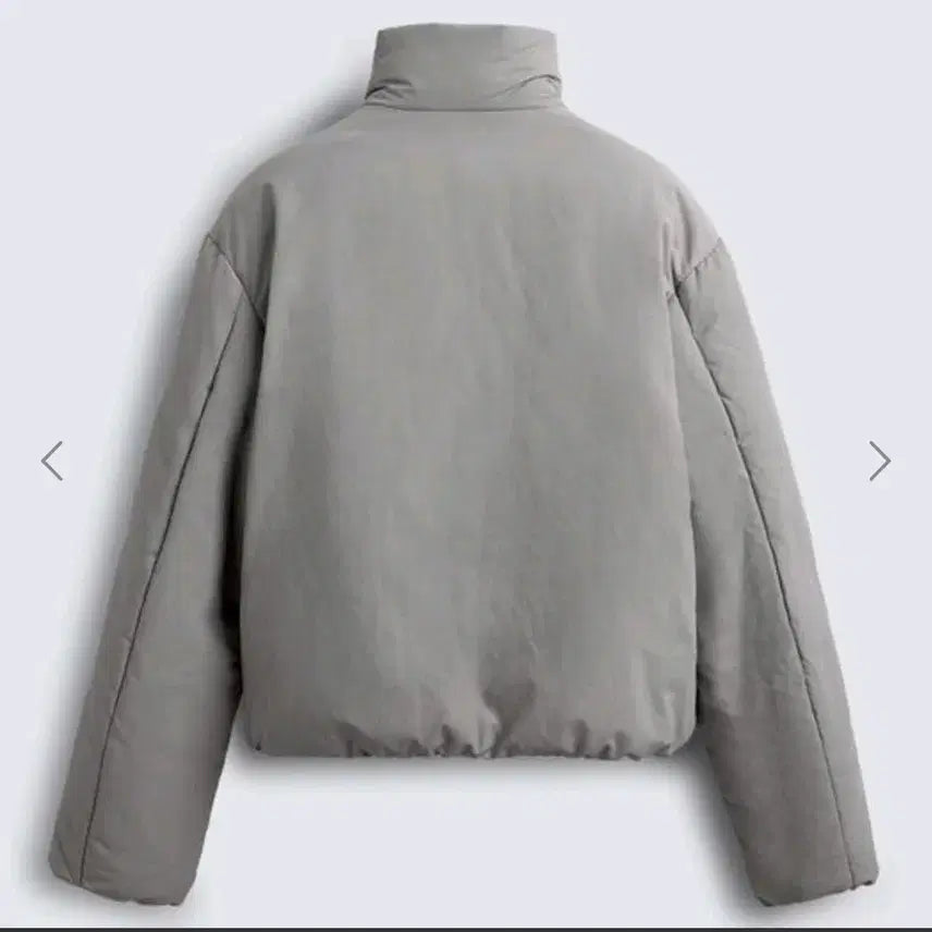 [BUNJANG] ZARA Waterproof Padded Jacket Pearl Gray / M) 자라 워터프루프 패딩 점퍼 펄 그레이 3833 700