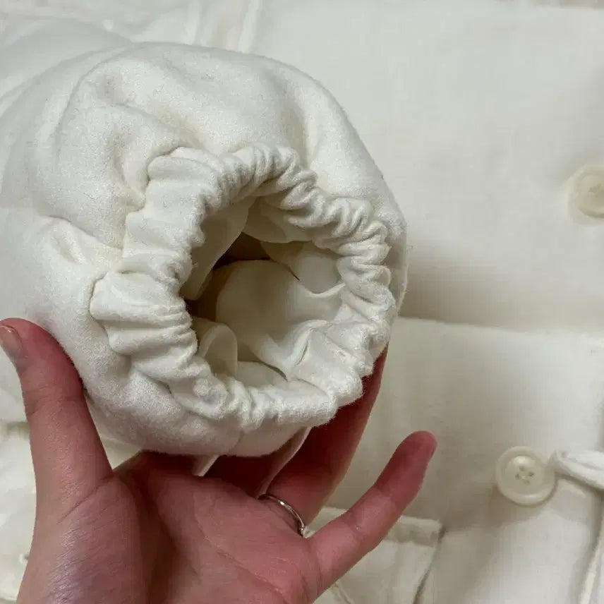 [BUNJANG] Founders Goose Down Padding Jacket (Ivory) / [가격안내려요] 도매택 파운더스 에디 구스다운 패딩 (아이보리)