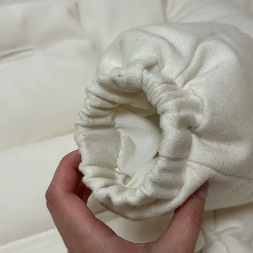 [BUNJANG] Founders Goose Down Padding Jacket (Ivory) / [가격안내려요] 도매택 파운더스 에디 구스다운 패딩 (아이보리)