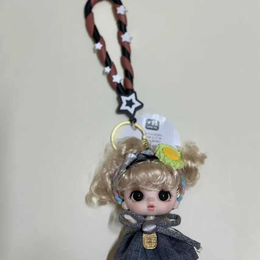 [BUNJANG] Articulated Doll Strap Keyring Bag Charm / 관절인형 스트랩 키링 가방고리 / 약 9센치/ 딱 1개보유중