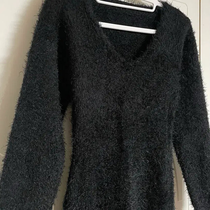 [BUNJANG] Angora Slim Fit Mini Dress / 앙고라 슬림 라인 미니 원피스