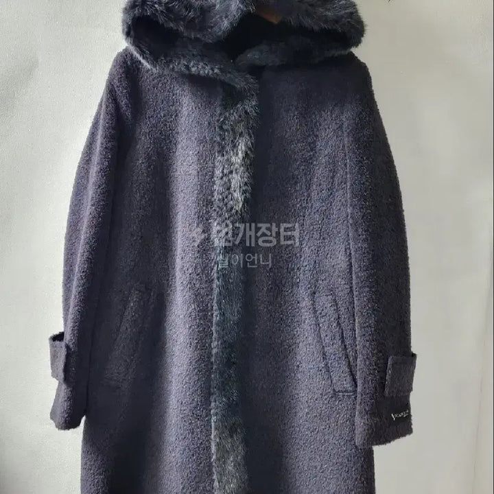 [BUNJANG] Chatelaine Alpaca Hooded Long Coat / 샤트렌 알파카 후드 롱 코트