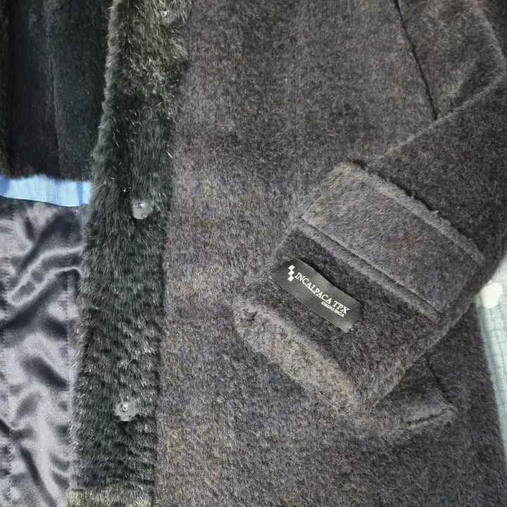 [BUNJANG] Chatelaine Alpaca Hooded Long Coat / 샤트렌 알파카 후드 롱 코트