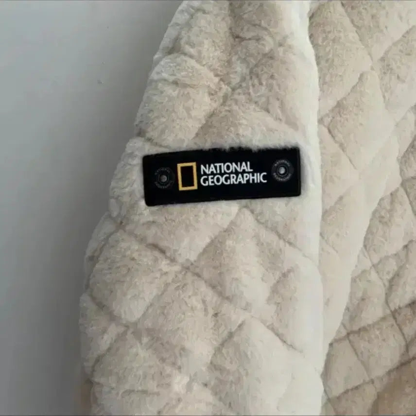 [BUNJANG] National Geographic Quilted Fleece Jacket / 내셔널지오그래픽 퀼팅 자켓 뽀글이 후리스 플리스 집업