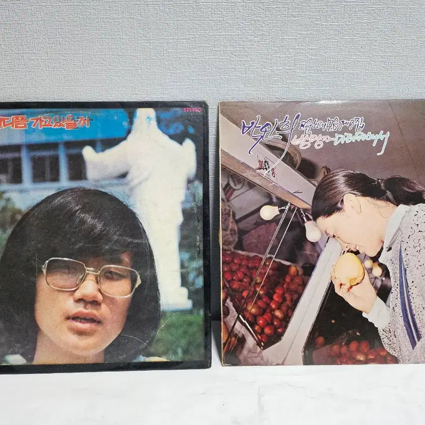 [BUNJANG] Jeon Young &amp; Park In Hee LP Record / 옛날 전영  박인희 lP 희귀 lP  옛날엘피  어디쯤 가고 있을까