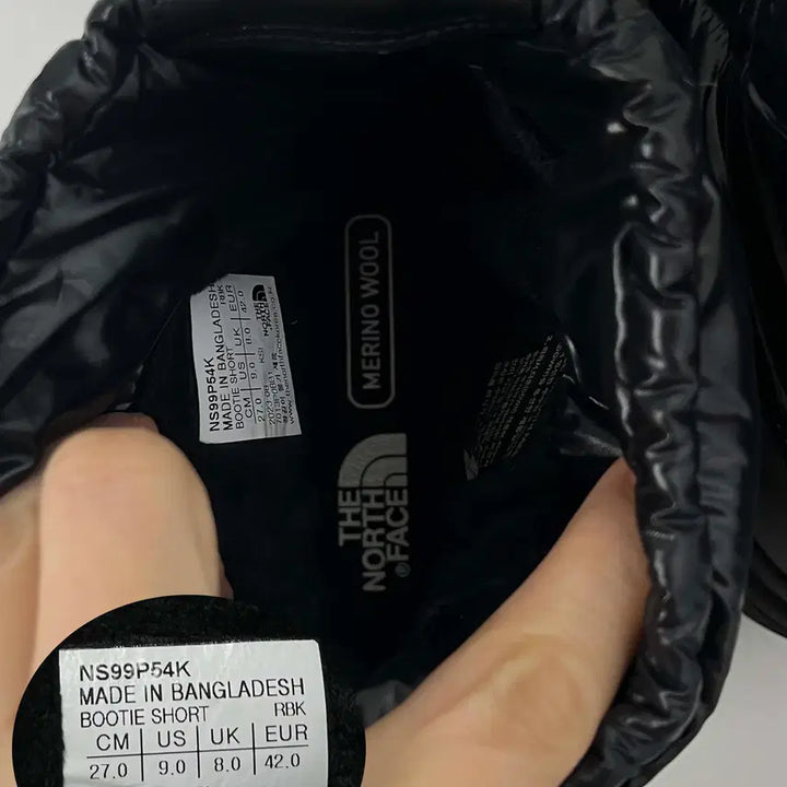 [BUNJANG] The North Face White Label Bootie Short Premium Goose Down Padding Boots 270 / 노스페이스 화이트라벨 부티숏 프리미엄 구스다운 패딩부츠 270