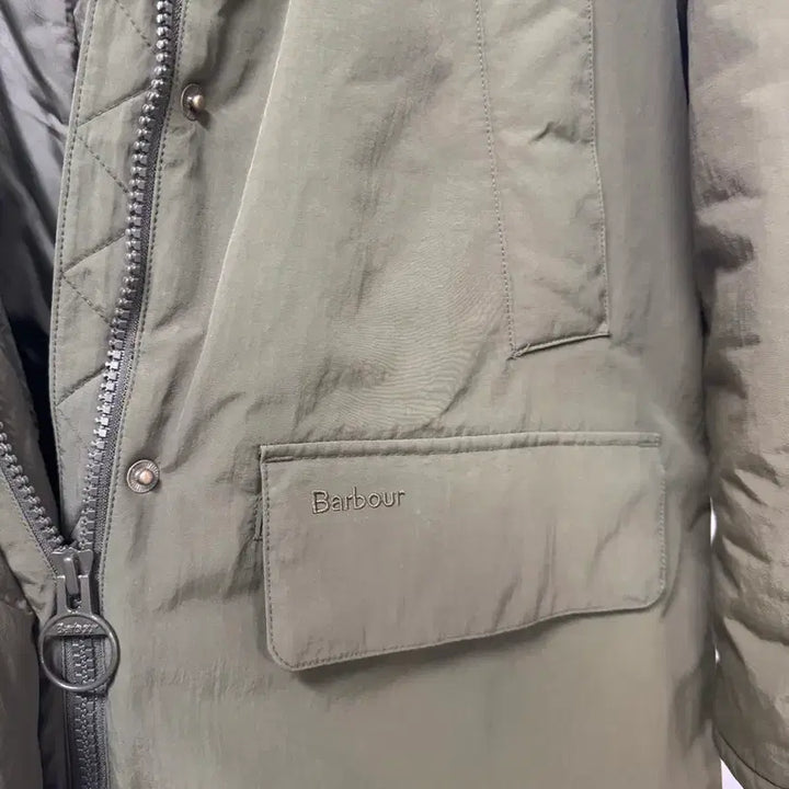 [BUNJANG] Barbour Fishtail Long Padded Coat UK 12 / 바버 Barbour 피쉬테일 롱패딩 UK 12 사이즈 국내매장판