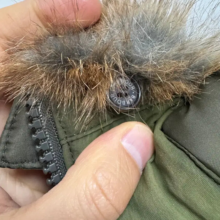 [BUNJANG] Barbour Fishtail Long Padded Coat UK 12 / 바버 Barbour 피쉬테일 롱패딩 UK 12 사이즈 국내매장판