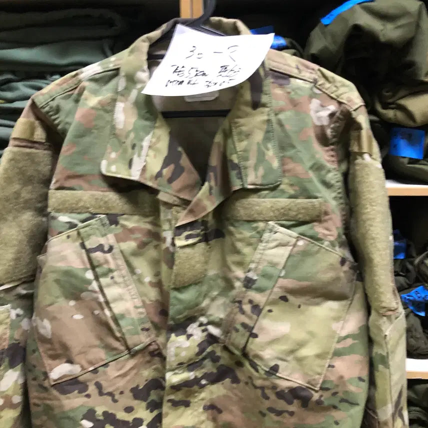 [BUNJANG] US Army Multicam Combat Shirt (36 Regular) / 봄맞이 특가 미군 멀티캠 상의 36래귤러 택없는 새상품 여성55
