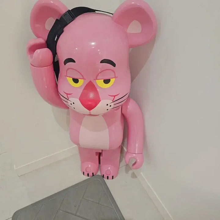 [BUNJANG] Bearbrick Pink Panther 1000% Figure / 베어브릭 핑크 팬더 1000%