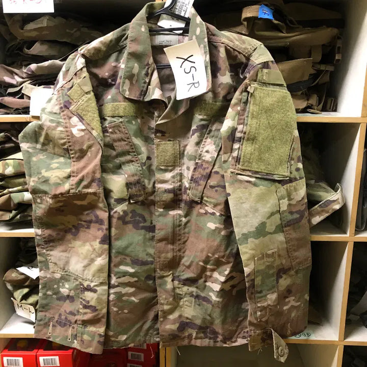 [BUNJANG] Military Multi-Cam Top XS-R / 특가미군 멀티캠 상의 엑스스몰래귤러 새상품70