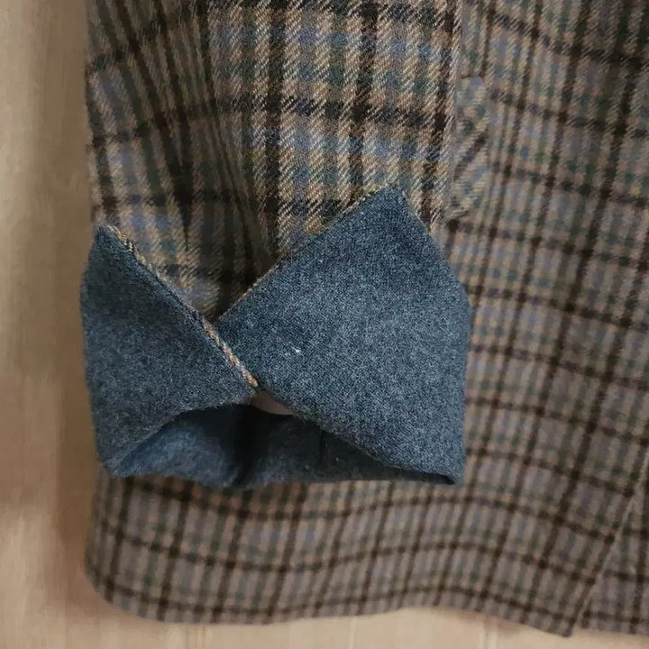 [BUNJANG] DKNY Oversized Check Jacket / DKNY 울 100 오버핏 체크자켓