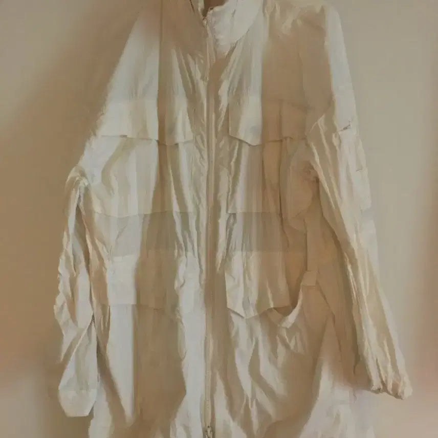 [BUNJANG] Arban Military Coat White Size 2 / 아르반 밀리터리 코트 화이트 2 size