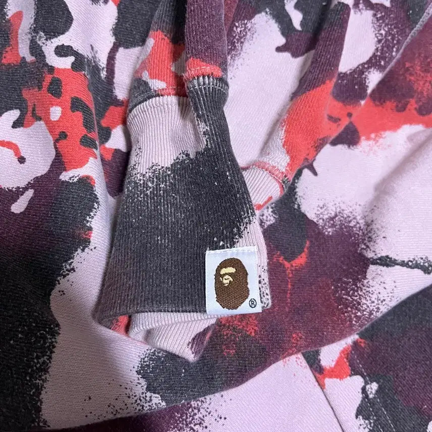 [BUNJANG] BAPE Shark Hoodie Map Camo XL / 베이프 샤크후드 맵카모 XL