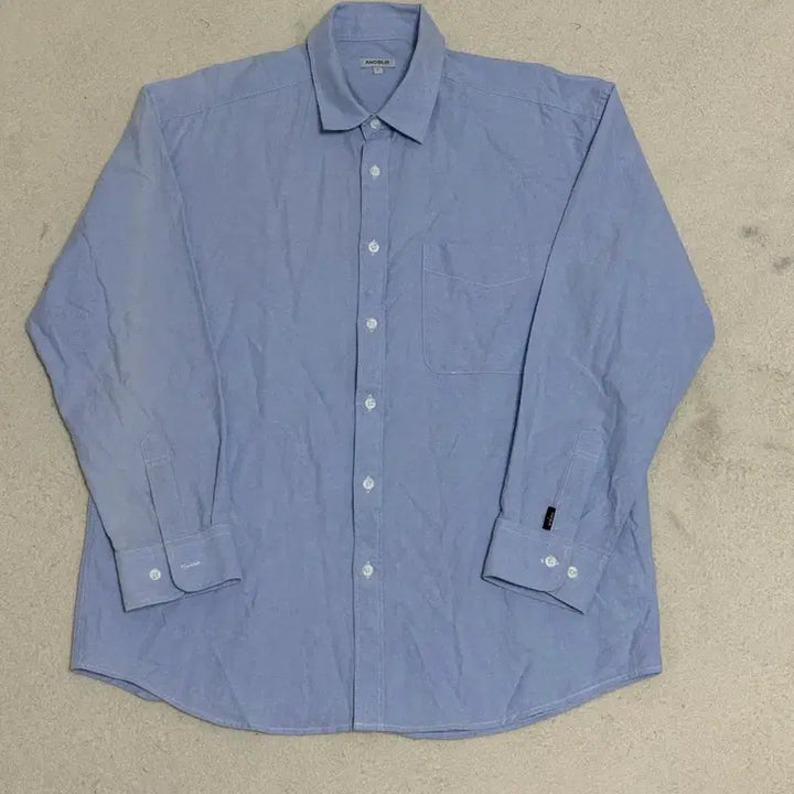[BUNJANG] ANOBLIR Sky Blue Shirt L / ANOBLIR 아노블리어 하늘색 셔츠 L