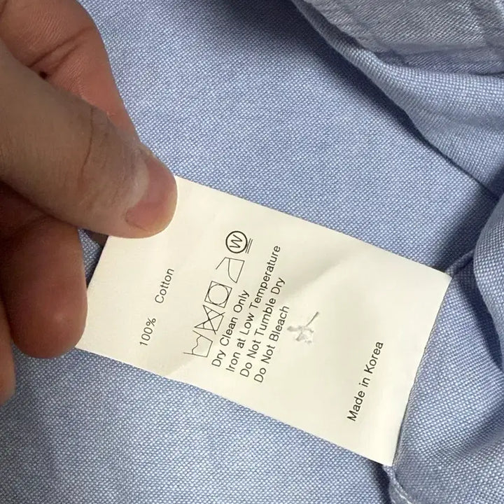 [BUNJANG] ANOBLIR Sky Blue Shirt L / ANOBLIR 아노블리어 하늘색 셔츠 L