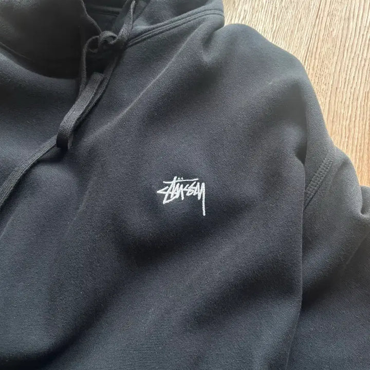 [BUNJANG] Stussy Embroidered Logo Hoodie XL / 스투시 자수 로고 후드티 XL