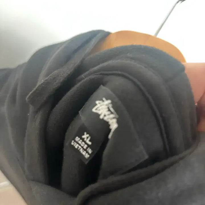 [BUNJANG] Stussy Embroidered Logo Hoodie XL / 스투시 자수 로고 후드티 XL