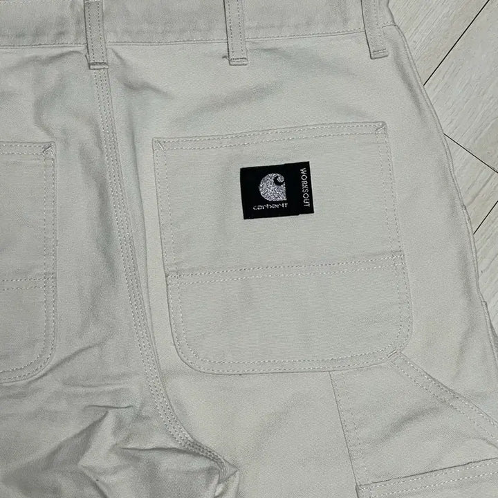 [BUNJANG] Carhartt x Worksout Double Knee Ivory Pants 32x32 / 칼하트x웍스아웃 더블니아이보리팬츠 32x32