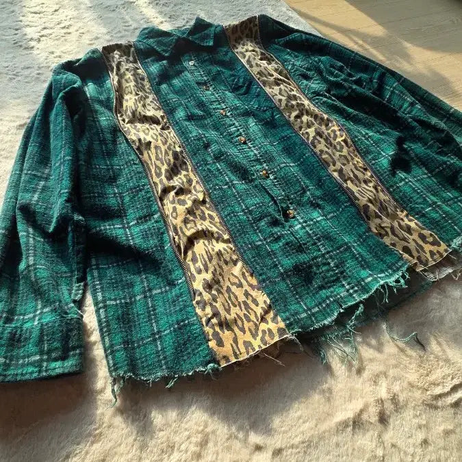 [BUNJANG] Old Park Remake Flannel Shirt / 올드파크 셔츠