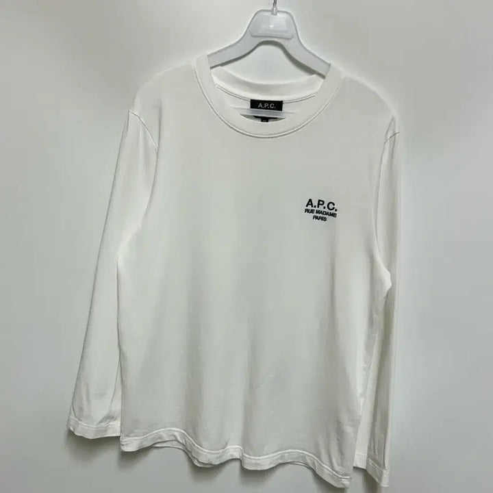 [BUNJANG] A.P.C. Olivier Long Sleeve T-shirt / [여자-XS]A.P.C. 올리비에 긴팔 티셔츠 롱슬리브