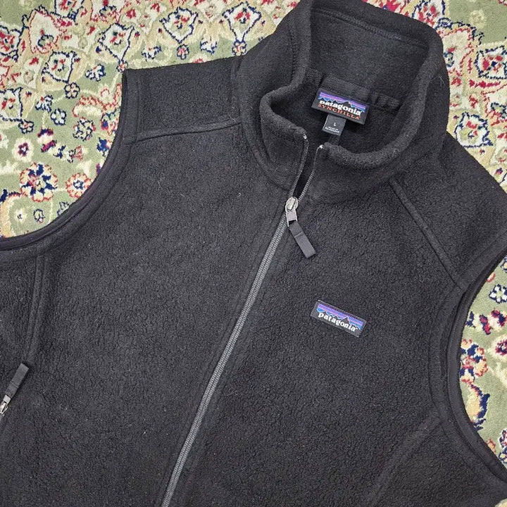 [BUNJANG] Patagonia Synchilla Black Vest (L) / [최종할인] 파타고니아 여성용 신칠라 블랙 베스트 L 95사이즈감