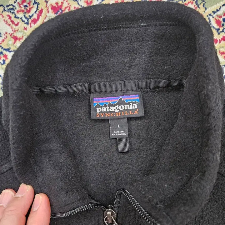 [BUNJANG] Patagonia Synchilla Black Vest (L) / [최종할인] 파타고니아 여성용 신칠라 블랙 베스트 L 95사이즈감