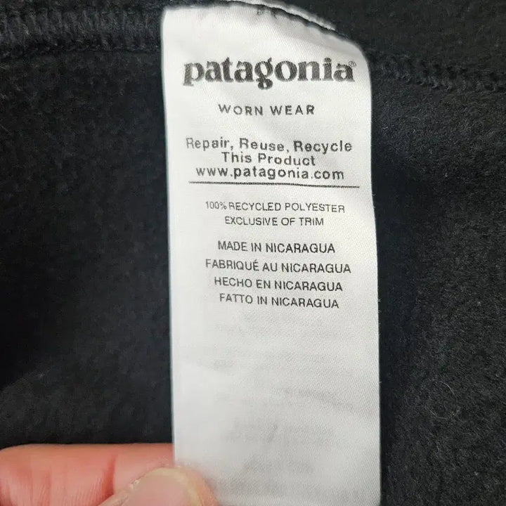 [BUNJANG] Patagonia Synchilla Black Vest (L) / [최종할인] 파타고니아 여성용 신칠라 블랙 베스트 L 95사이즈감
