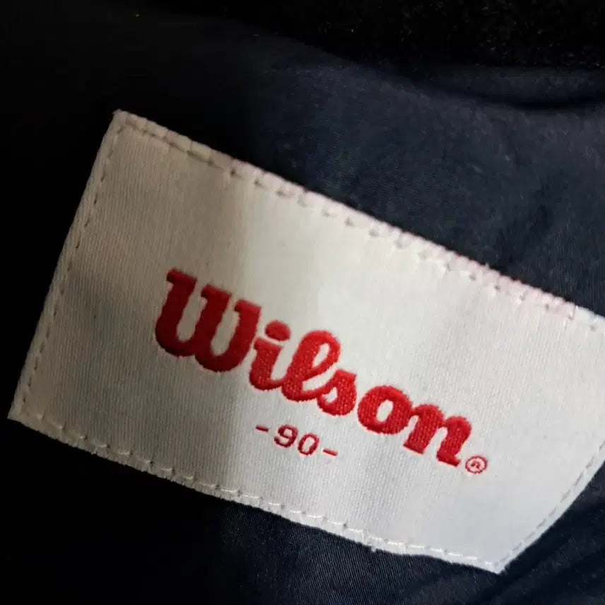 [BUNJANG] Wilson Navy Hooded Padded Jacket / 윌슨 롱패딩 네이비 후드 패딩 점퍼