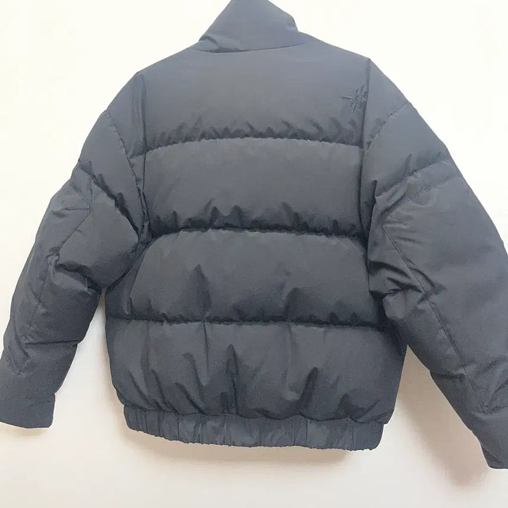 [BUNJANG] Customellow X Silencian Oversized Goose Down Short Padded Jacket / 남자 커스텀멜로우 X 실렌시온 오버핏 구스 다운 숏패딩 자켓 100