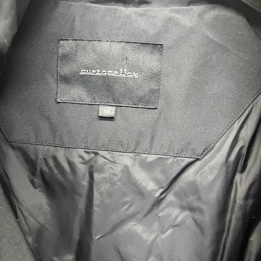 [BUNJANG] Customellow X Silencian Oversized Goose Down Short Padded Jacket / 남자 커스텀멜로우 X 실렌시온 오버핏 구스 다운 숏패딩 자켓 100