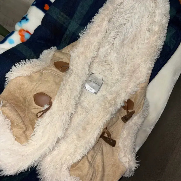 [SOLD OUT] 빈티지 Sky Bomber 퍼 후드 워머 떡볶이 코트 조끼 베스트