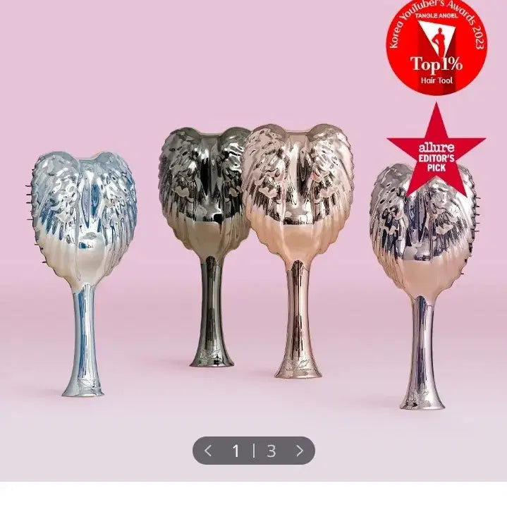 [BUNJANG] Tangle Angel Pro Ice Blue Hair Brush / 미개봉 새상품)탱글엔젤 프로 아이스블루 빗 영국프리미엄헤어브러쉬