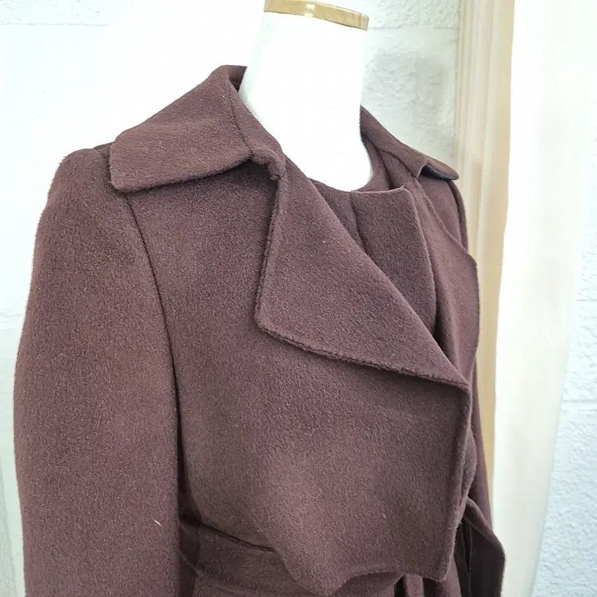 [BUNJANG] ITZY Belted Half Coat / 잇미샤 벨티드 하프 코트