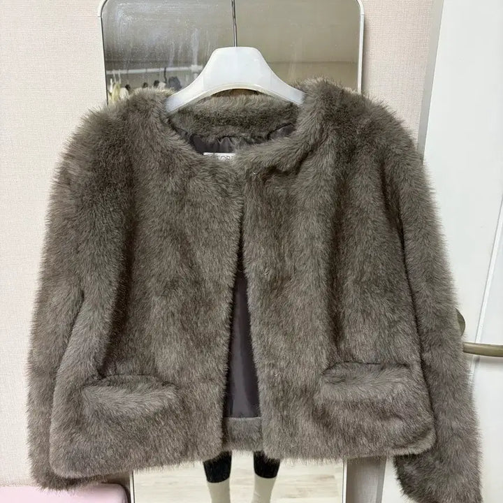 [BUNJANG] Forest Merry Mink Fur Jacket / 포레스트 메리 밍크 퍼 자켓